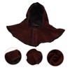Mipcase Welding Flame Retardant Hood Durable Cowhide Protective Cap with
