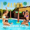 MiniInflat 4 Pcs Hawaiian Party Decorations Include 2 Pack 5.9ft