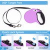 CROWN PAWS 16 ft Retractable Dog Leash for Large Dogs