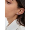 Wicary Cross Earrings for Women Crystal Cross stud Earrings for