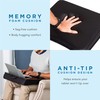 LAPGEAR Memory Foam Lap Desk with Wrist Rest and Media
