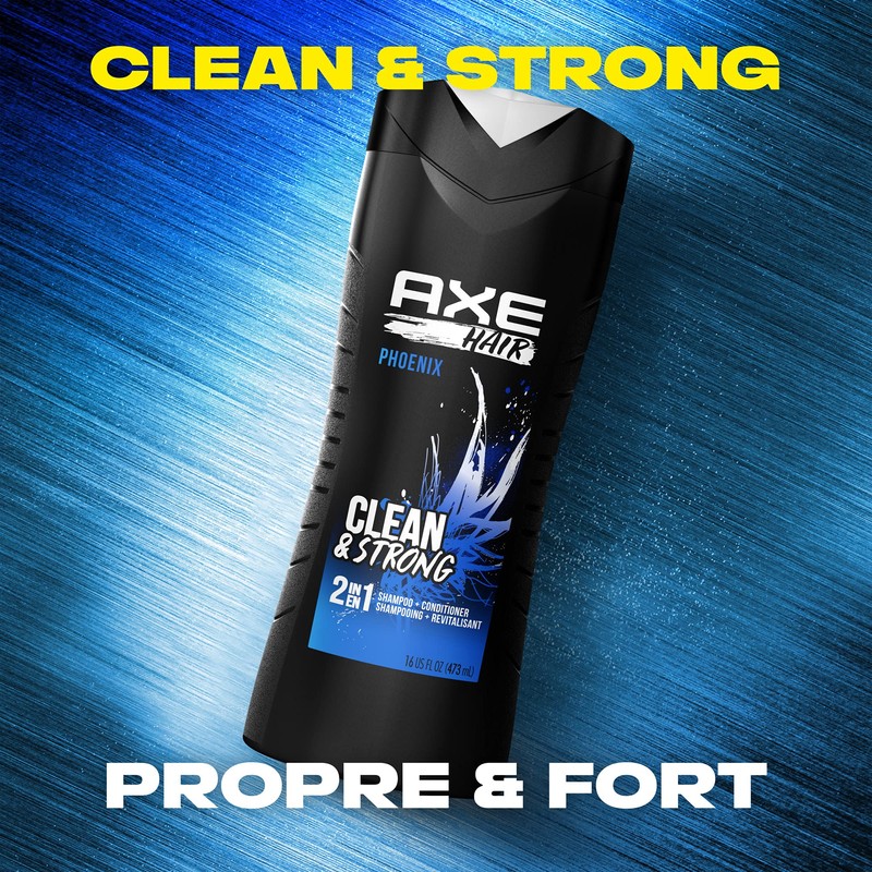 AXE 2 in 1 Shampoo and Conditioner Phoenix 16 oz