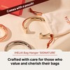 iHELIA Purse Hook Hanger for Table (Signature) - Premium Bag