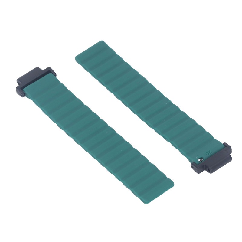 Magnetic Silicone Watch Strap Adjustable Silicone Bracelet Replacement Watchband for