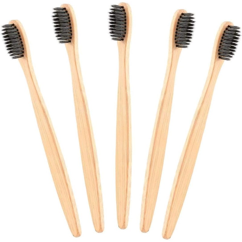 VERALY.MX Cepillos de Dientes de Bambú con Micro Cerdas Extra