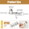 Shelves for Cupboards, 30 Pieces Shelf Brackets, 5 mm Shelf