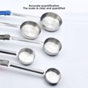 Portion Control Serving Spoons, Pizza Sauce Ladle, Serving Scoops for