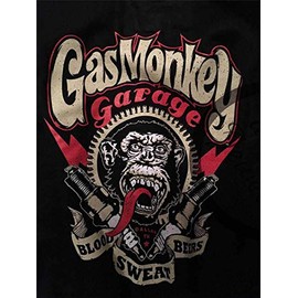 DOGT Metal tin sign 8x12 inches Novelty Funny Sign Gas Monkey Vintage Metal Tin Sign