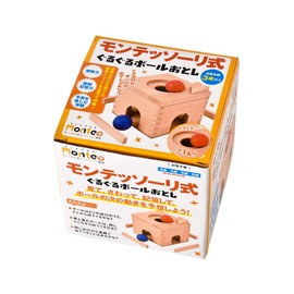 Gentosha Monteplus Montessori-style Spinning Ball Drop Toy
