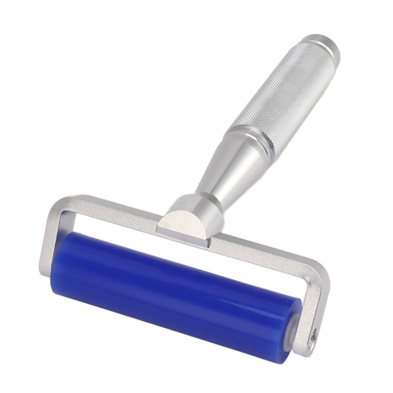 Blue Silicone Manual Roller Static Cleaner Tool Sticky Roller for