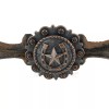 Unbranded Horseshoe Star Handle Copper Concho Door Drawer Pull Cast