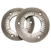 OUKANING 2 x Replacement Grinding Wheels for Grain Grinder, 8mm