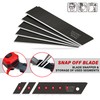 HAUTMEC 10PC 25mm Heavy Duty Utility Knife Blades, SK2H Steel
