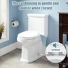 Spetsbst Pack of 2 Universal Toilet Seat Brackets, Toilet Seat