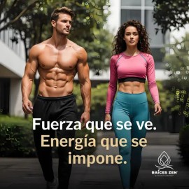 Creatina Monohidratada Calidad Premium Raices Pro Con 100 Cápsulas Sin Sabor Para Más De 2 Meses De Uso
