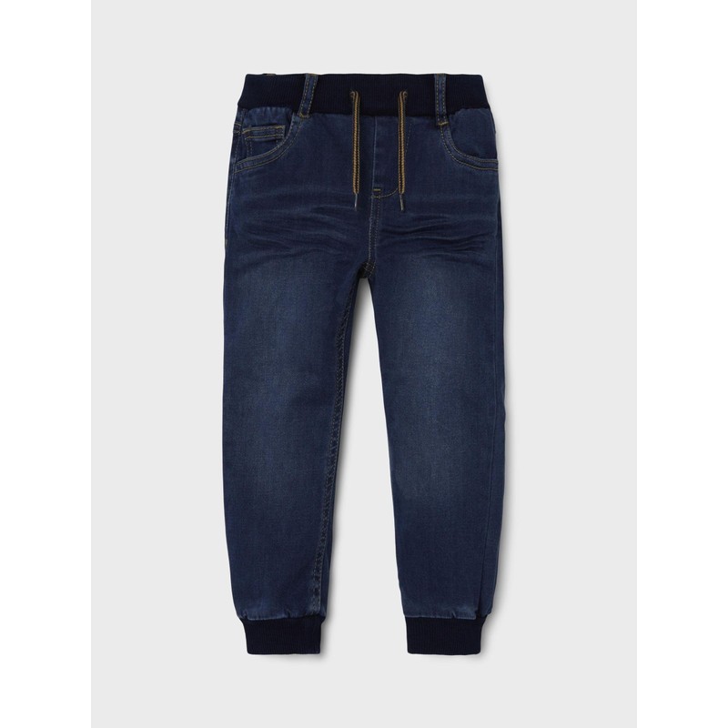 NAME IT Boys' Jeans, Dark denim blue