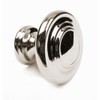 khtumeware 10 Pack 1-1/4 inch(32mm) Polished Nickel Cabinet Knobs Dresser