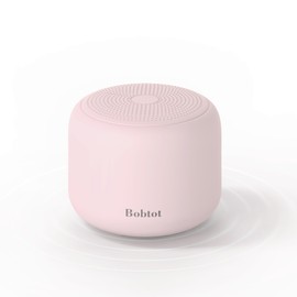 Bobtot Bobtot Portable Bluetooth Speakers with Strap Easy to Carry, Wireless IPX5 Waterproof Mini Speaker with Loud Stereo Sound, 20 Hours Playtime, Rechargeable Battery, Built-in Microphone, Pink