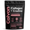 Creatine & Collagen Powder for Women, Strawberry Watermelon, 45 Servings