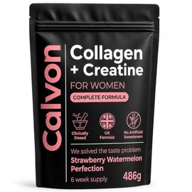 Creatine & Collagen Powder for Women, Strawberry Watermelon, 45 Servings