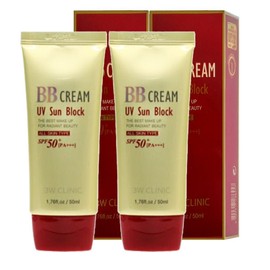 butycodi BB cream sunblock 50ml 2 pieces UV protection foundation all-in-one tone-up blemish cover / butycodi 비비 크림 선블록 50ml 2개자외선 차단 파운데이션 올인원 톤업 잡티 커버
