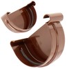 Gutter End Piece Plug Left Gutter End Piece Semicircular Plastic