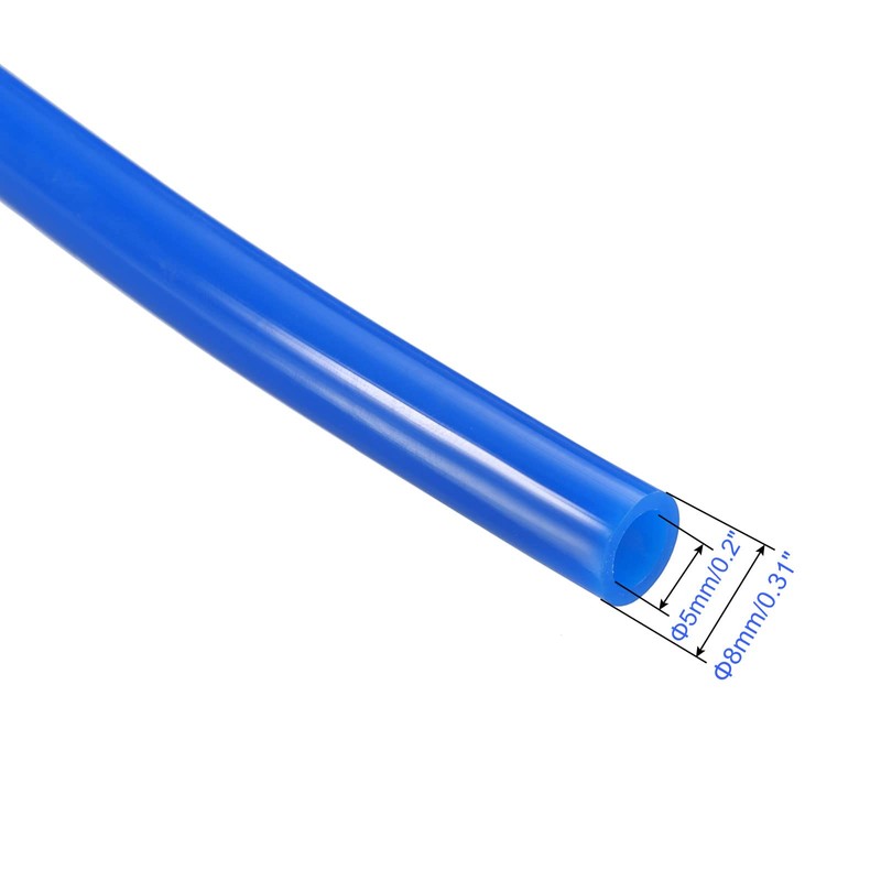 sourcing map Pneumatic Tubing - Polyurethane Air Compressor Hose Pipe,