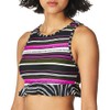 Anne Cole - Bikini de Cuello Alto para Mujer, Sketchbook