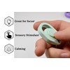 4x 3D Printed Fidget Clicker Slider Spinner Keyring Three Fidget