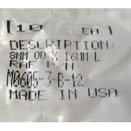 Unbranded [10 Pack]8 mm OD 16 mm Long Zinc Brass Unthreaded Spacers M3 Screw Size