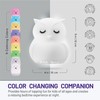 Lumipets Animal Kids Night Light, Junior Owl, Soft and Safe