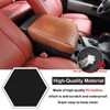Aunginsy Car Leather Center Console Protector Cover Compatible with Tundra/Sequoia