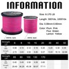 RIKIMARU Braid Pro 8X (Plum Pink 100LB(0.50mm)-300Yds)