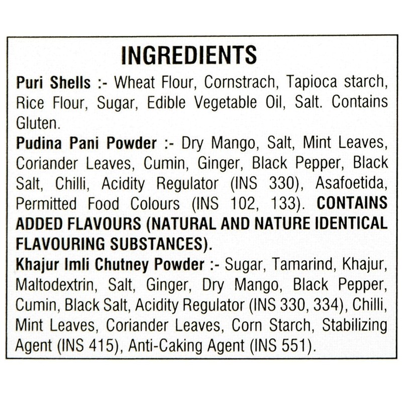 Jalani Pani Puri Magic 250 g Box