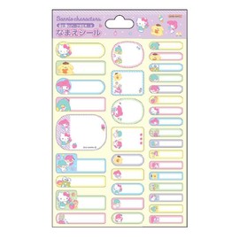 Sunstar Stationery 729374 Sanrio Characters Name Seal, Namae Seal, Belongings Seal, Mark, New Entrance