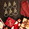 DIWULI Napkin Rings Christmas Tree