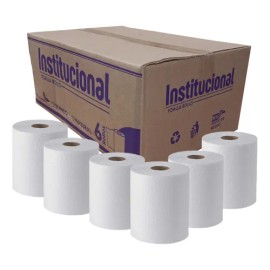 INSTITUCIONAL Toallas de papel - Unidad - 1 - 1 - Simple hoja - 160 m