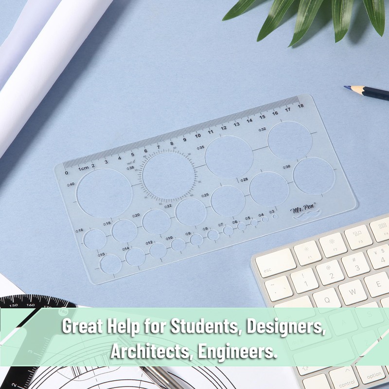 Mr. Pen- Circle Template, Circle Stencil, Circle Template for Drawing