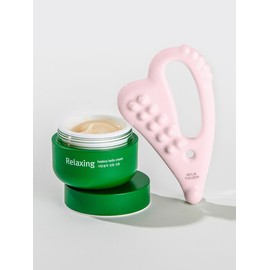 [Exclusive Composition] Slim Face Ceramic Pink Gua Sha+Western Songak Soothing Cream 100ml / [단독구성] 슬림 페이스 세라믹 핑크괄사+서양송악 진정크림 100ml