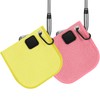 Hahafelt 2 Pcs Small Magnetic Golf Towel with Clip 6