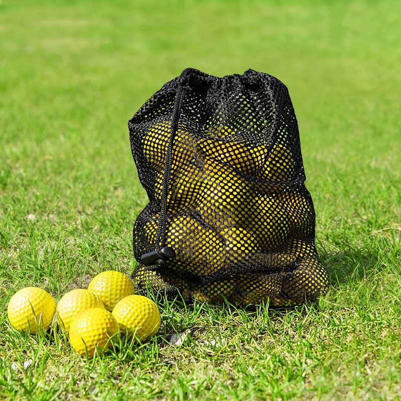 JAYA 12 Pack Foam Golf Practice Balls, Realistic Feel and