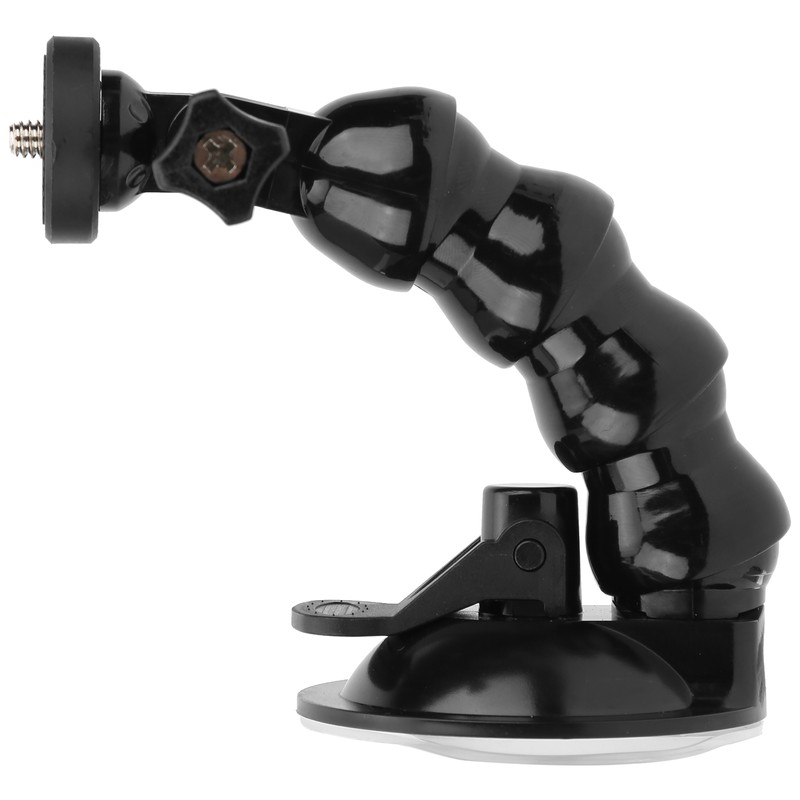 Motion Camera Goose Neck Suction Cup Adapter Expansion Bracket for