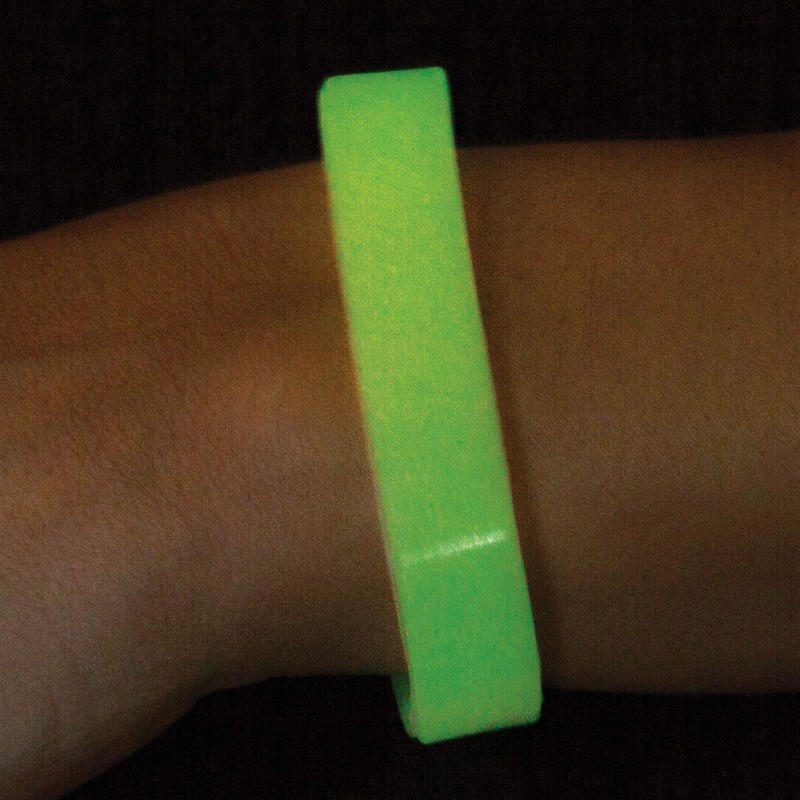 Baker Ross EF433 Glow in The Dark Wrist Bands (Pack