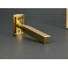 Yaqi Aluminum Matte Gold Bar Three Piece Double Edge Safety