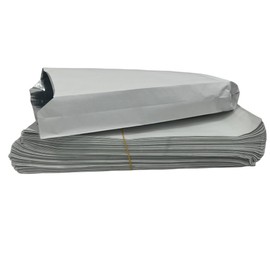 100 Pcs Aluminum Foil Hamburger Sleeves,Aluminum Foil Hot Dog Bags,Grease Resistant Serving Snack Bags For hot dogs, hamburgers, sandwiches, bagels (White)