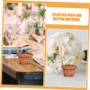 12Pcs Miniature Baskets Handheld Woven Baskets for Home Office Decor