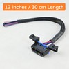 16 Pin J1962F OBD2 Female Connector to Open Cable OBDII