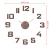 PRIM Veneer DIY Wall Clock Wood, Made in EU, Wood