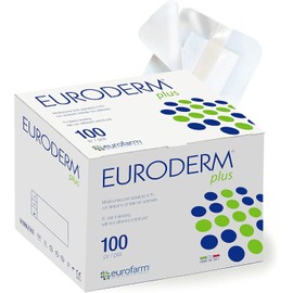 Euroderm Plus- 2 3/8 x 2 ¾ in- Clear Polyurethane Adhesive Island Wound Dressing,Waterproof,Bacteria Proof, Breathable,Non Stick Central Pad – 100 Pcs