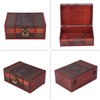 Classical Wooden Jewelry Storage Box Chest Case Holder Organizer with